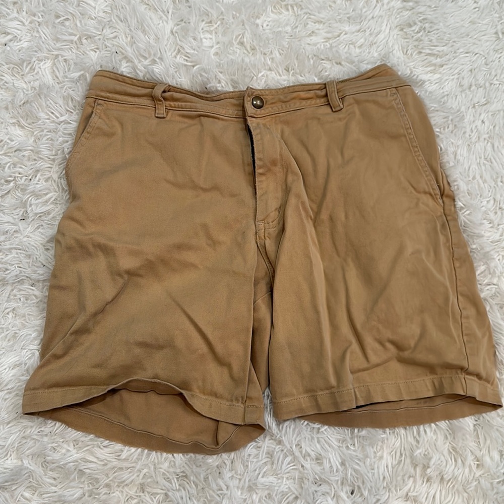 American Apparel tan shorts
